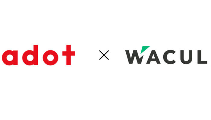 adotとWACUL、合同で事業を行い企画からWeb改善までを一貫