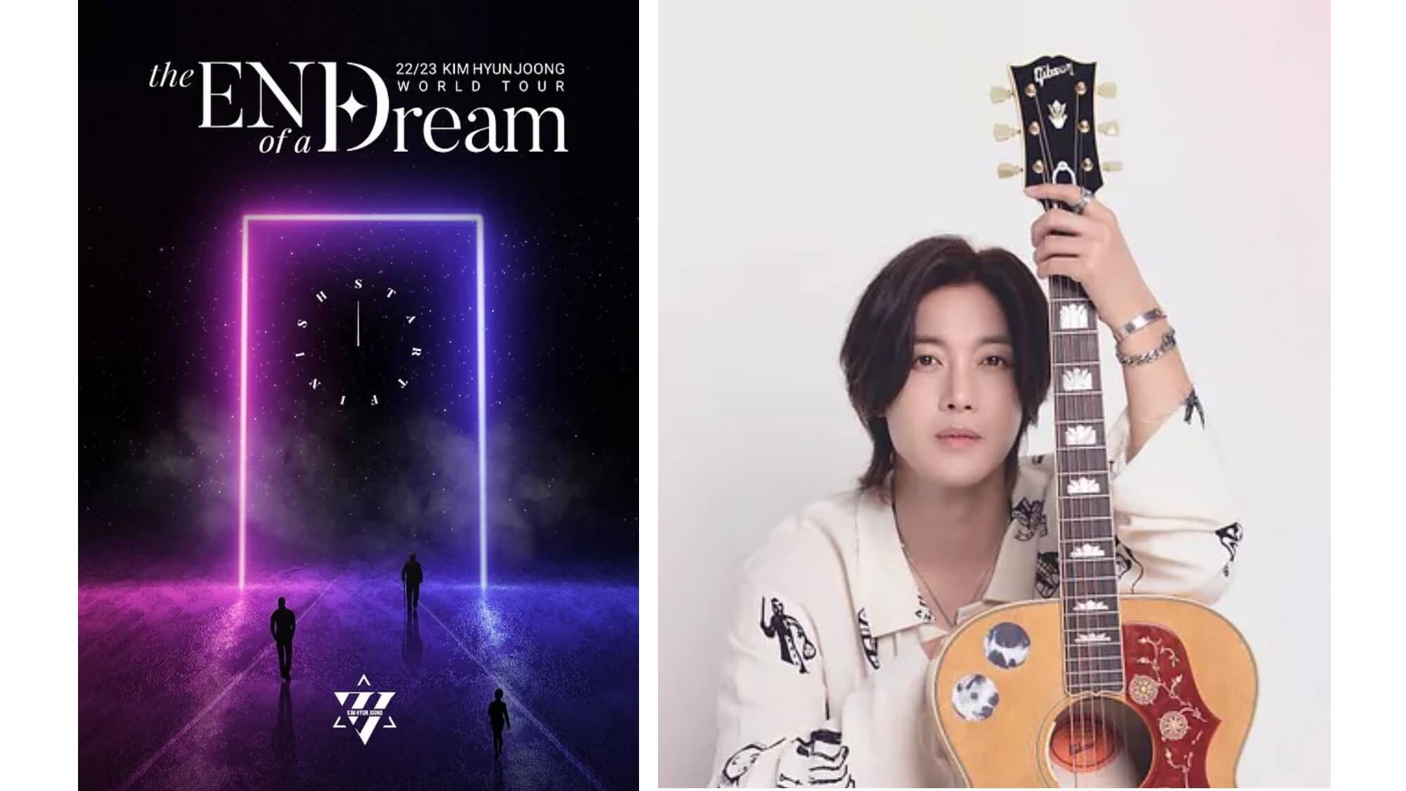 キム・ヒョンジュン、２度目の追加来日公演『22/23 KIM HYUN JOONG WORLD TOUR "The end of a dream" in Japan』チケット発売情報を発表！
